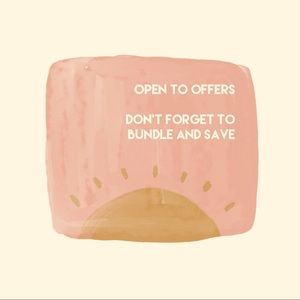 Open to offers! Don’t forget to bundle and save!